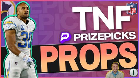 Thursday Night Football Prop Bets: Best TNF Player Props Week 13.